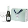 Berlucchi Franciacorta Saten 61 + 2 Calici Cofanetto Regalo