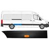 EasyParts Modanatura laterale parafango posteriore con lampada per Mercedes Sprinter 06-18