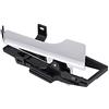 KIMISS maniglia aveo-KIMISS Maniglia per porta interna interna destra e sinistra per auto, maniglia per porta interna in plastica argento per Aveo Aveo5 96462709 96462710(right)