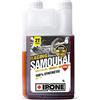 Ipone - Olio motore 2 tempi Samourai Racing FRAGOLA 1 litro