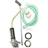 Generico Rubinetto Benzina Realizzato per Vespa 50 Special N L R 125 Pimavera ET3 Completo di Asta -Tubo Carburante - Filtro Carburante