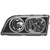 EDA PREMIUM auto Fari anteriori Sinistra 30899878 compatibile per VOLVO S40/V40 VS/VW 2000-2003, (03-), senza motore regolazione assetto fari, Nero, H7/H7, ECE