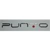Fiat Scritta fregio stemma logo posteriore PUNTO EVO ROSSO