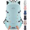 BAGPARKK Zaino da trekking leggero da 35 litri, da viaggio, resistente all'acqua, Rosa (35l), 35L extra large