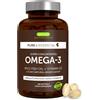 Igennus Omega 3 e Vitamina D3 1000ui, Ifos, Olio di Pesce rTG EPA e DH