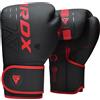 RDX Sports Guantoni da Boxe F6 Kara Red - RDX 16 OZ