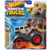 Mattel Hot Wheels Monster Trucks Jurassic Park Jeep - Mattel