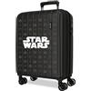 Disney Joumma Star Wars Black Valigia cabina nera 40x55x20 cm rigida 2,8 kg chiusura TSA integrata ABS 2,8 kg 37L espandibile bagaglio a mano
