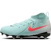 Nike FJ2603-300 Jr. Phantom Luna 2 Academy Uomo, Mint/Atomic Red-off Noir EU 33.5