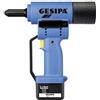 Gesipa accubird Pinza rivettatrice 2 batteria + caricatore