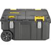 DEWALT DWST17871-1 Cassetta portautensili TSTAK - Capacità 113L, guarnizione IP54 acqua/polvere, coperchio ad accesso rapido, design impilabile, chiudibile, ideale per riporre in modo sicuro grandi