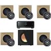 Focal Altoparlante da incasso a soffitto Focal 100ICW5 per home theater 5.1