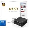MSI Cubi N Mini PC Fanless Core 7 150U 5.40 GHz 256GB 16GB Usb Type-C Win11 Pro