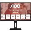 AOC E3 U27E3UF Monitor PC 68,6 cm (27") 3840 x 2160 Pixel 4K Ultra HD LED Nero