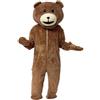 rockible Costume da mascotte da orso divertente per adulti per promozione aziendale e spettacoli sul palco