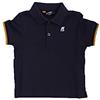 K-Way Kway Polo Maniche Corte Unisex Junior Blu