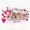 STAMPATEK Targa Festa Della Mamma, Compleanno Personalizzata con Dedica e Foto su Plexiglass, Cornice Idee Regalo Figlio