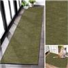GmyoieqI Tappeto Passatoia Corridoio Lungo Tappeti Cucina Lavabile Antiscivolo Moderna Tappeto per Cucina al Metro 50 x 300 cm Tappeti Runner Ingresso Ingresso per Ufficio Entrata Bagno Salotto Verde