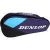 Dunlop Sports Dunlop FX Club 3 Racket Bag - Borsa da tennis viola/nera/ciano per fino a 3 racchette