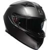 Agv Casco Moto Integrale Agv K3 MONO Grigio Luna Opaco