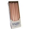 Cereria Di Giorgio Candele Coniche Ø 2,2 cm H. 25 cm (10 pz) - Cipria/peach