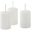 Cereria Di Giorgio Ceri Ø 4 cm H. 7 cm (12 pz) - Bianco