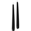 Cereria Di Giorgio Candele Coniche Ø 2,2 cm H. 25 cm (10 pz) - Nero