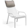 Nardi Cuscino Poggiatesta Net Lounge Grigio Sunbrella
