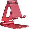 NULAXY Doppio supporto pieghevole per cellulare, completamente regolabile, pieghevole, per telefono da tavolo, compatibile con telefoni 15, 14, 13, 12, 11, Pro, Xs, Xs, Max, Xr, X, 8, Nintendo Switch,