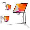 CTA Digital Pad-KMS Stand da Cucina 2 in 1 per iPad e Tablet da 7 a 12.9, Bianco