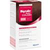 Bioscalin Nutricolor+ Tinta Permanente - Colore Intenso, Kit Completo con Shampoo e Balsamo Protettivi Colore, Formula Delicata, Senza Ammoniaca 4.14 Moka