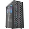 Darkflash DK351 Case Mid-Tower Nero con 4 Ventole RGB