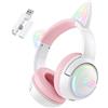 ONIKUMA Cuffie gaming ONIKUMA GT838 (Rosa)
