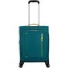 American Tourister carrello Cloudrider Spinner Exp. TSA Misty Teal petrolio