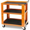 BETA UTENSILI Carrello porta utensili 3 ripiani Beta C51 - colore arancione