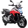 AIYAPLAY Moto Elettrica per Bambini 3-6 Anni Licenza Honda con Fari, Rosso