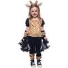 Rubie's Rubies Costume Giraffa Tutu per ragazze, vestito con tutu e coda, diadema, guanti, scaldamuscoli e collant, originale, ideale per Halloween, Natale, carnevale e compleanno.