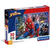 Clementoni - Puzzle Spiderman Marvel 30 Pezzi Supercolor, per Bambini 3+ Anni, Colorata Illustrazione del Cartone Animato, Idea Regalo, Made in Italy, 33,5x23,5 cm, 20250