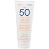 KORRES YOGHURT Emulsione solare per corpo e viso SPF50, si assorbe in un attimo, idrata a lungo, resistente all'acqua, 200 ml