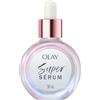 Olay Super Serum, Siero Viso Idratante con Vitamina C, Niacinamide, Peptide di Collagene, Trattamento Anti-Età e Illuminante, 30ml