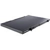StarTech.com Ripiano 1U per armadio rack 19, Robusta Mensola Universale per amadio server rack 19 pollici con profondità di montaggio regolabile da 49,5 a 97,4cm, Capacità 150 kg (ADJSHELFHD)