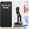 YHX-OU 6.7'' Schermo per Honor 90 Lite 5G CRT-NX1 LCD Schermo LCD Display Touch Screen Digitizer Ricambio Assembly con Utensili Inclusi+Vetro temperato(Nero)