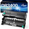 Q-image DR3400 DR-3400 Tamburo compatibile Compatibile con Brother HL-L5000D L5100DNT L5200 L6250DN L6300DWT L6400DWT DCP-L5500DN L6600DW MFC-L5700DNLT L5700DW L5750DW L6800DWT L6900DWT(1 Pack)