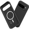 RhinoShield SolidSuit Case Compatible with Magsafe for [Pixel 9 Pro XL] | Shock Absorbent Slim Design Protective Cover with Premium Matte Finish 3.5M / 11ft Drop Protection - Black