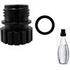 GAOHOU Adattatore per bottiglia di vetro Soda Stream 0,7 litri Adattatore a connessione rapida per Duo Terra Sodasteam Maker