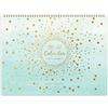 FULLVINTAGE Calendario Familiare 2026 - Calendario 2026 da gennaio 2026 - dicembre 2026, 42,2 x 29,7 cm, Calendario da Parete 2026 con 6 Colonne, Perfetto Pianificatore Familiare - Verde Pastello