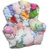 Generico Fodera Per Sedia A Sacco Trasparente Per Animali Di Ṕeluche, Liscia E Facile Da Pulire, Capacità 25 Bambole, Sedia Per Animali Di Peluche, Organizer Per Giocattoli Di Peluche, Uso Adatto Ai Bambini, P