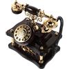 GARVALON Telefono Vintage Fisso retrò Carillon Fatto, Decorazione da Scrivania in ABS per Compleanni e FESTIVITÀ