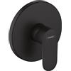 hansgrohe Vernis Blend Miscelatore Monocomando Doccia ad Incasso, Nero Opaco, 71667670
