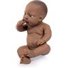 Bayer Design - 94200AA - Bambola bebè di 42 cm - femmina con pelle scura - resistente all'acqua